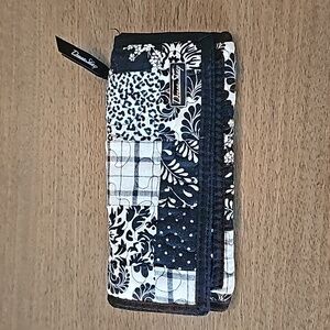 Donna Sharp Black & White Fabric Wallet